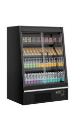 TEFCOLD Lage multideckkoeler met deuren - Galaxy+ GPL10FGD Black - Afbeelding 2