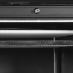 TEFCOLD Displayvriezer met verwarmde glazen deur - UFSC371G Black L/H - Afbeelding 3
