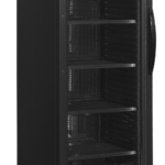 TEFCOLD Flessenkoeler met aan linkerkant scharnierende deur - CEV425 BLACK L/H