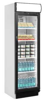 TEFCOLD Meest verkochte flessenkoeler met kap - CEV425CP 2 LED - Afbeelding 2