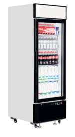 TEFCOLD Elegante displaykoeler met lichtbak - LGC2500 - Afbeelding 2