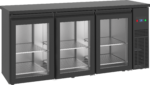 Doorgeefbarkast met 3 glazen deuren - FGB194 DDG