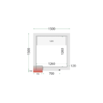 TEFCOLD Professionele koeling - Shelf Rack System Kit