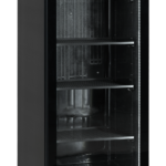 TEFCOLD Zwarte displaykoeler voor een mooie presentatie van uw producten - SCU1425 FRAMELESS