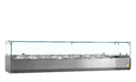 TEFCOLD OPZETKOELING GN1/3 GLAS - 8 X GN1/3 - zonder bakjes - VK38-180