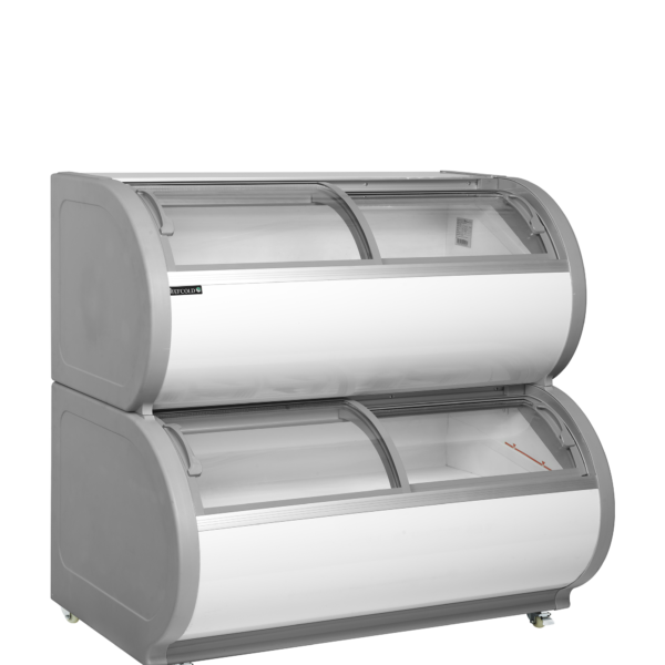 TEFCOLD IMPULSIJSVITRINE 2 NIVEAU'S 408 LT 1210x790x1213 TD500