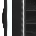 TEFCOLD Flessenkoeler met aan linkerkant scharnierende deur - CEV425 BLACK L/H - Afbeelding 4