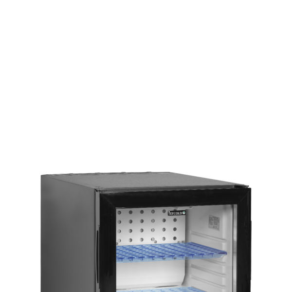 TEFCOLD Minibar met glazen deur voor geweldige productpresentatie TM45GC
