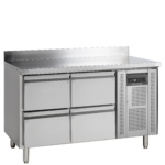 TEFCOLD Koelwerkbank in roestrvij staal met GN1/1-lades - CK7240