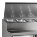 TEFCOLD Roestvast stalen counter met koelbak voor GN1/3 pannen - SS7300 - Afbeelding 2