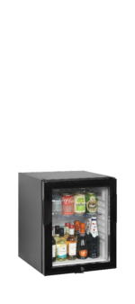 TEFCOLD Minibar met glazen deur voor geweldige productpresentatie - TM35GC