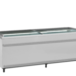 TEFCOLD Supermarktkoeler/-vriezer met gebogen glas voor volledige zichtbaarheid - SFI210-CF VS