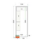 TEFCOLD Professionele koeling - Shelf Rack System Kit