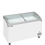 TEFCOLD Elegante diepvrieskist met gebogen glazen schuifdeksels - NIC402SCEB