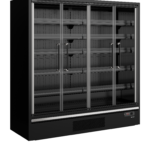 TEFCOLD 880 mm diepe multideckkoeler met deuren - Galaxy+ GP20FGD Maxi Black