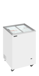 TEFCOLD Diepvrieskist met vlakke glazen schuifdeksels - IC102SC