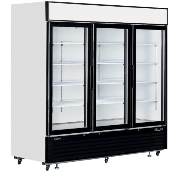 TEFCOLD Elegante displaykoeler met lichtbak LGC7500