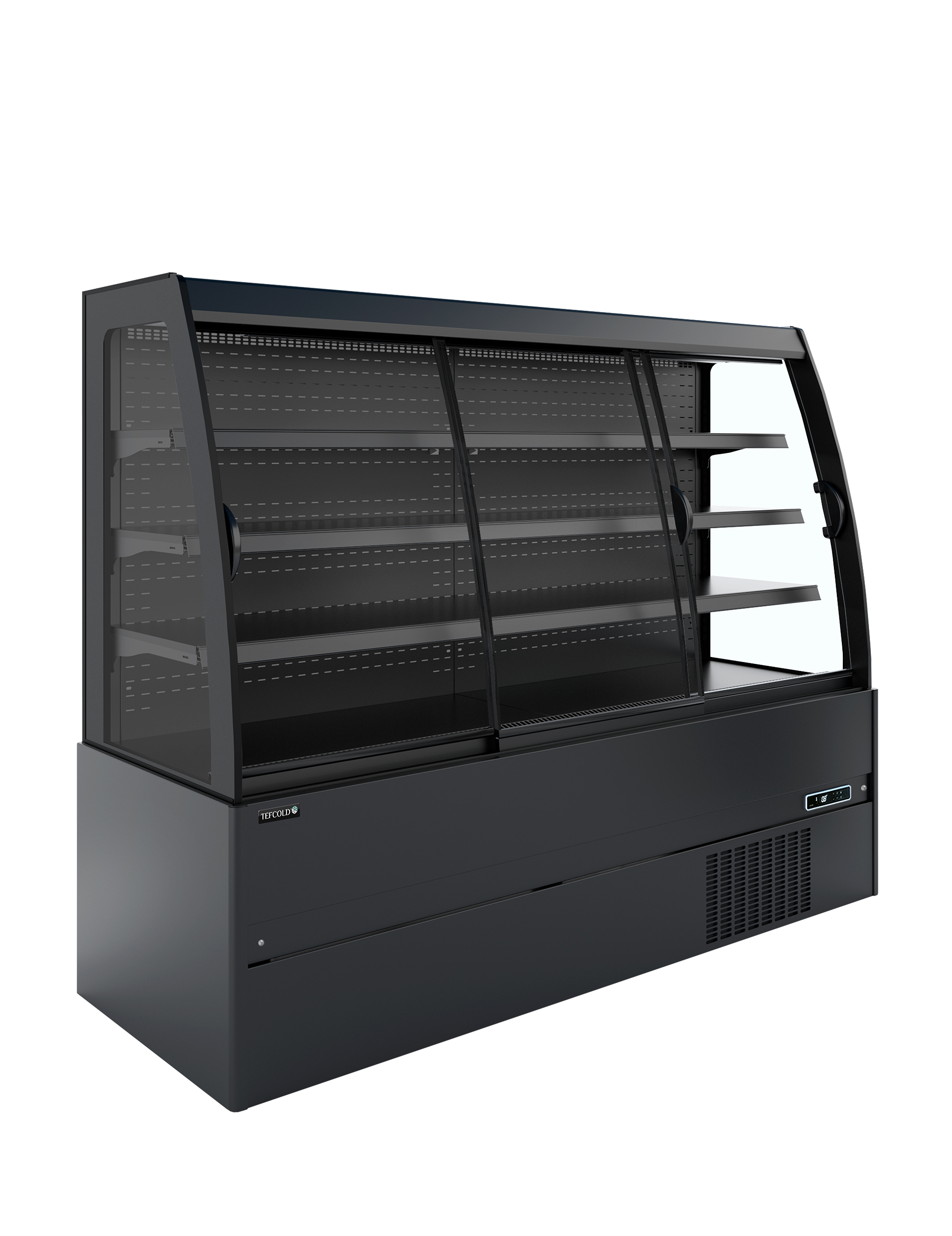 cGVyZmlvbi85NGUzMDA1ZS00OTVhLTQ3ZGEtOTIxZC1mNmQ1ZGNjNDkxYjQucG5n TEFCOLD Compacte zwarte wandkoeler met schuifdeuren - MCB200S Low - Afbeelding 1