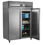 TEFCOLD 2-deurs roestvast stalen koeler voor professionele keukens - RK1420X1 - Afbeelding 2