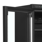 TEFCOLD Flessenkoeler met aan linkerkant scharnierende deur - CEV425 BLACK L/H - Afbeelding 3