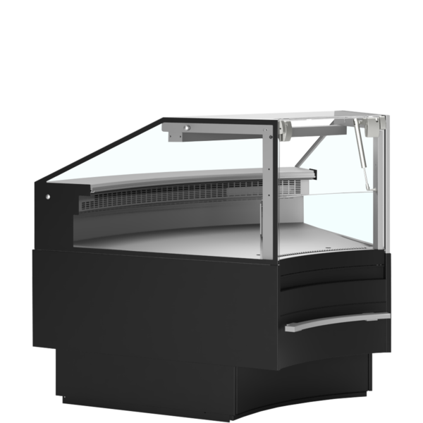 TEFCOLD Hoekmodule van 45 graden voor de koeltoonbank SOCA45INTB