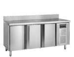 TEFCOLD Gekoelde werktafel patisserie - 400x600 - 3 deuren - BK310SP
