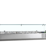 G-Line by TEFCOLD Gekoelde topping unit voor GN1/4 bakken - GVC33-140