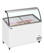 TEFCOLD Vriezer voor schepijs - schuin oplopend met bovenblad - IC402SCE-SO - Afbeelding 2