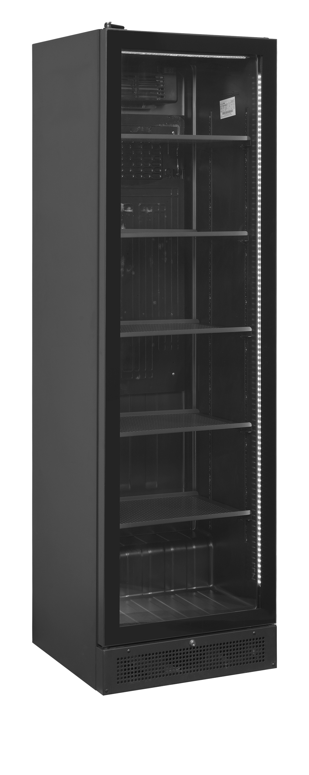 cGVyZmlvbi85ZDhjNjNkMS1hMjFhLTRiZmYtOTMxYy1kMzY1NzYzZDY4MDUucG5n TEFCOLD Zwarte displaykoeler met aan linkerkant scharnierende deur - SCU1425 FRAMELESS L/H - Afbeelding 1
