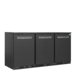 Serrco by TEFCOLD Multifunctionele flessenkoeler/vatenkoeler met rechter scharnier - SGD-360E