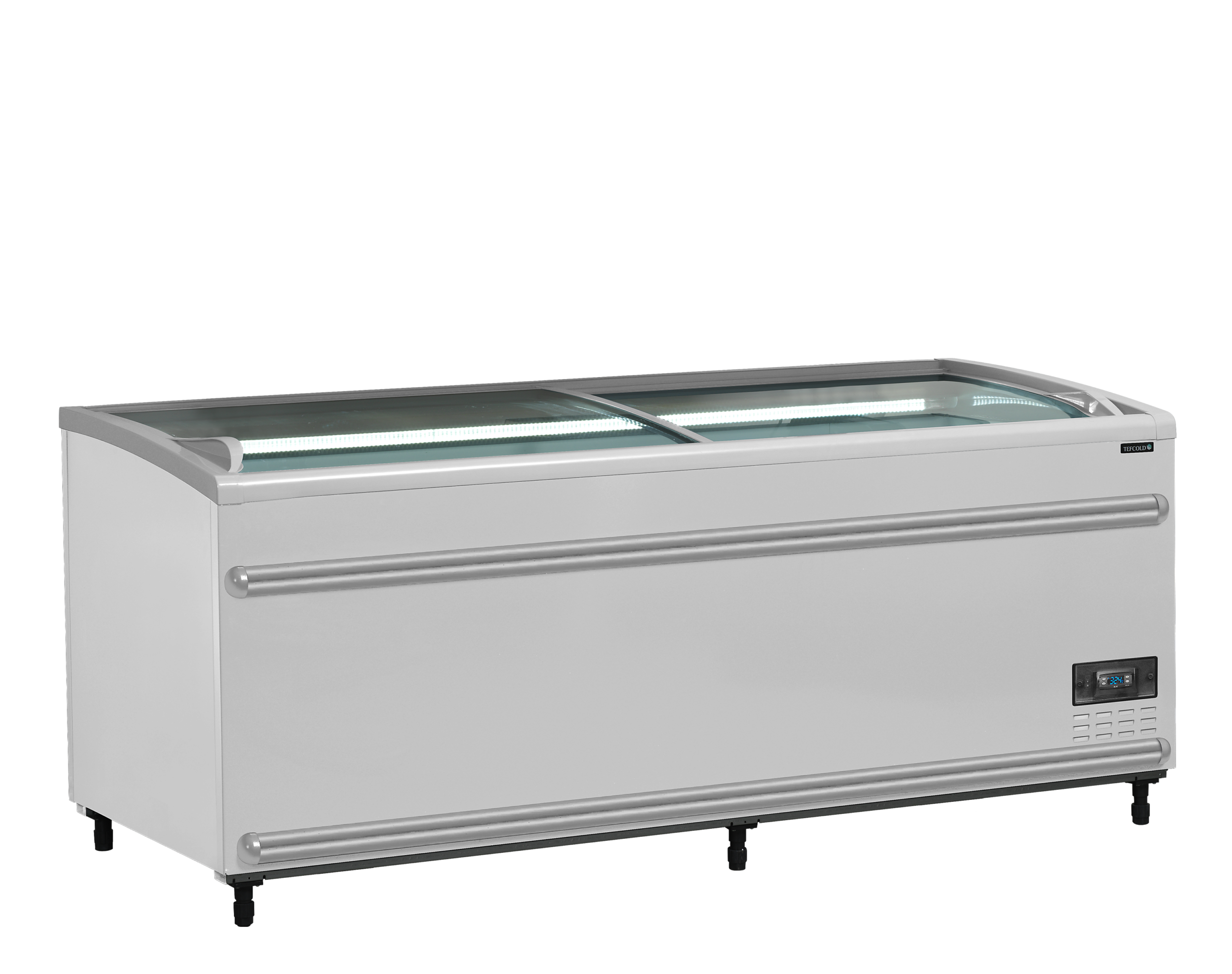 cGVyZmlvbi8wMDMwMGU5Zi1kMDc1LTQyOTgtYjFiYS0xOWQyZWFmZTk0YTAucG5n TEFCOLD Supermarktkoeler/-vriezer met gebogen glas voor volledige zichtbaarheid - SFI185-CF VS - Afbeelding 1