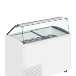 TEFCOLD SCHEPIJSVITRINE VOOR 10 X 5L BAKKEN - RESERVE VOOR 12 BAKKEN - UDRS10