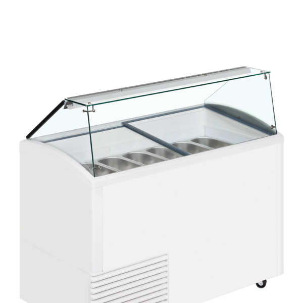 TEFCOLD SCHEPIJSVITRINE VOOR 10 X 5L BAKKEN RESERVE VOOR 12 BAKKEN UDRS10