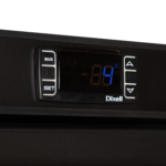 TEFCOLD Zwarte displayvrieskast met glazen deur - UF400VGB - Afbeelding 4