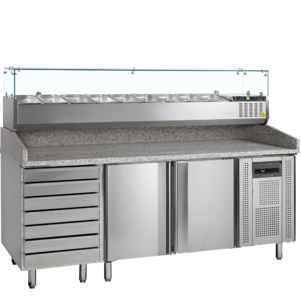 TEFCOLD Professionele koeling PT1310 + GVC38-200