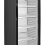 TEFCOLD TOPCOLD VITRINE 375 LT VERTICALE VERLICHTING - CEV425 1 LED Int. White Ext. Black (T401)