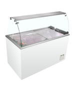 TEFCOLD Statische vitrine voor schepijs - IDA500-W1+
