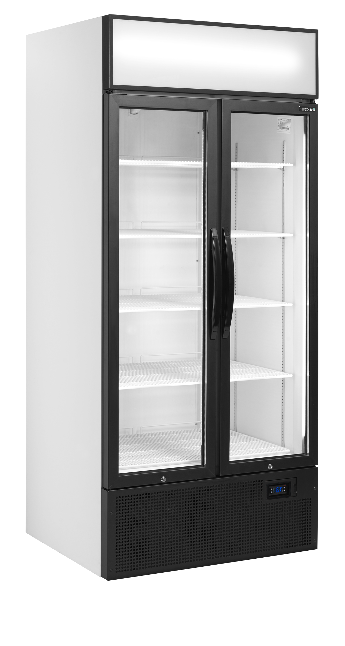 cGVyZmlvbi8wMzllNDUyZi1lN2Y4LTRiMzgtOWIxZi1kNzM3NTA5ZTg2MzIucG5n TEFCOLD 2-deurs displaykoeler met canopy - FSC891H - Afbeelding 1
