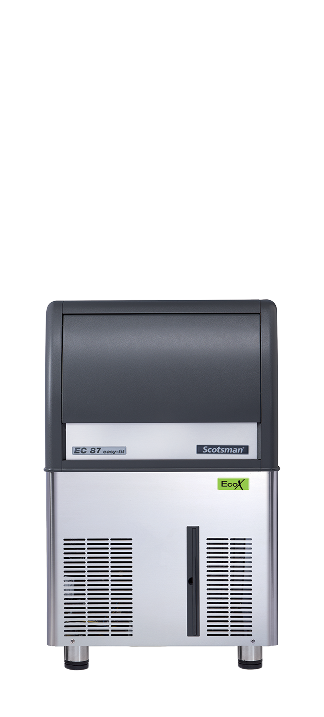 cGVyZmlvbi8wNDQxZDY0MS0zMmM5LTRjYTctYjg5YS01YmRjMTBkMjc4YWUucG5n Scotsman IJsmachine uit de EC-serie met afvalpomp, luchtgekoeld, produceert gourmet-kubusijs - ECM 87 AS OX - Afbeelding 1