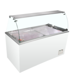 TEFCOLD Statische vitrine voor schepijs - IDA600-W1+