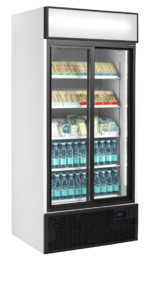 TEFCOLD 2-deurs displaykoeler met canopy - FSC891S - Afbeelding 2