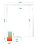 TEFCOLD Professionele koeling - CRPF2430 - Afbeelding 2