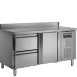 TEFCOLD Koelwerkbank in roestrvij staal met GN1/1-lades en roosters - CK7220