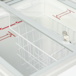 TEFCOLD Diepvrieskist met vlakke glazen schuifdeksels - IC102SC - Afbeelding 3