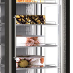 Framec GEVENTILEERDE DIEPVRIESVITRINE +5/-22°C - 3 ZIJDEN GLAS - 5 GRILLES - VENERE NV - Afbeelding 2