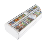 TEFCOLD Supermarktvriezer die minder vloerruimte inneemt - TWIN 220-F - Afbeelding 2