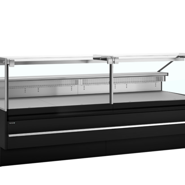 TEFCOLD Premium koeltoonbank met 900 mm etaleervak SOCA25090B