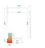TEFCOLD Professionele koeling - CRPF2127 - Afbeelding 2