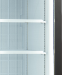 TEFCOLD 3-deurs displayvriezer met kap - UFSC1600GCP - Afbeelding 2