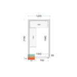 TEFCOLD Professionele koeling - Shelf Rack System Kit